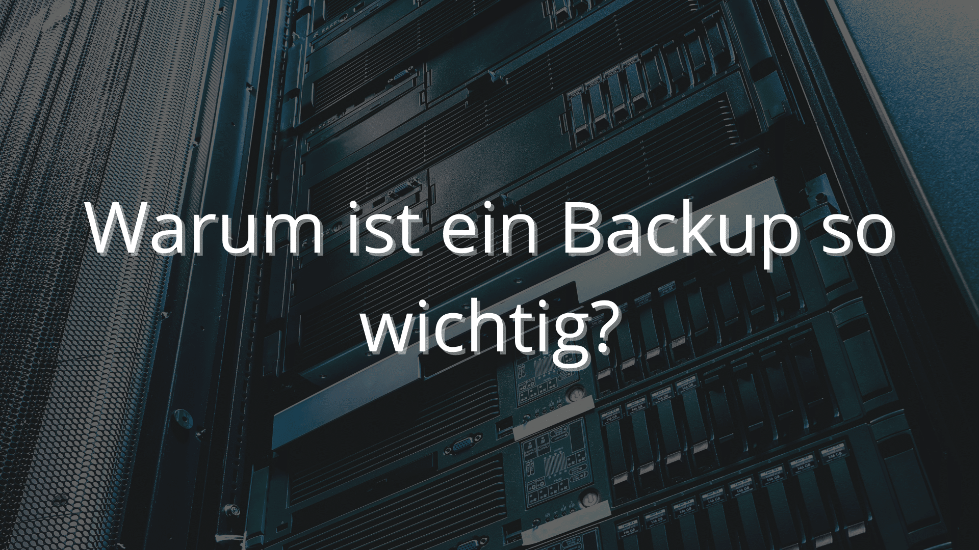 Warum ist ein Backup so wichtig? pirenjo.IT Ihr starker ITPartner