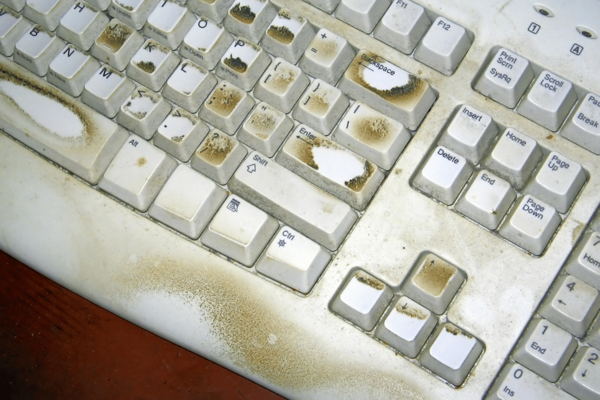 Machen Sie Ihren alten PC wieder flott, indem Sie die alte Tastatur austauschen.