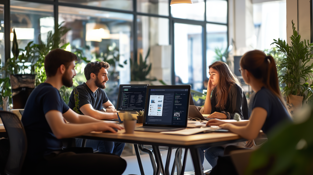 Büro-Team